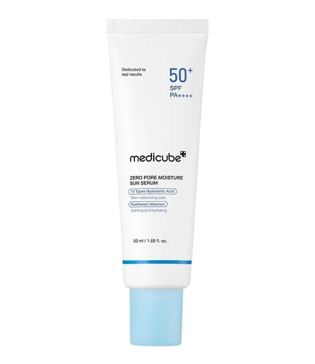MEDICUBE | ZERO PORE MOISTURE SUN SERUM SPF50+ PA++++